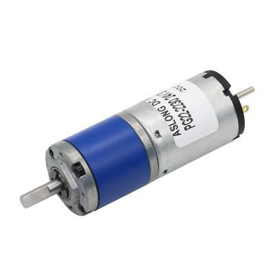 China Micro High Torque 22mm Planetary Gear Motor 12V 1900rpm With Head​ for sale