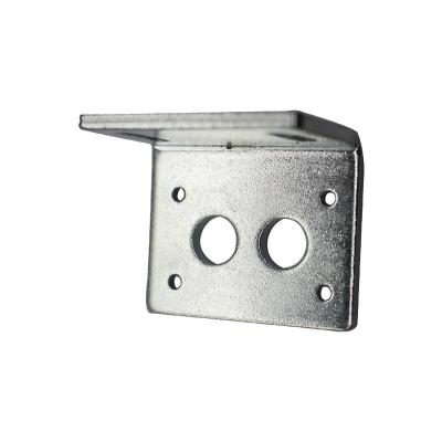 China L Shaped DC Motor Accessories Metal Dc Motor Mounting Bracket For JGY370 for sale