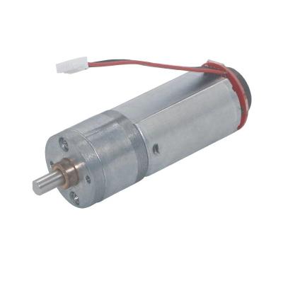 China 20mm Diameter Brush Small Gear Motor High Torque 480RPM Low Voltage DC 6V for sale