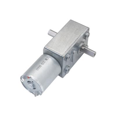 China Jgy370 Dual Shaft DC Worm Gear Motors for sale