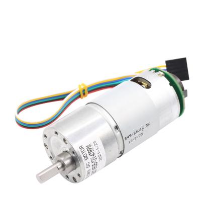 China 37gb550 Metal Electric Micro DC Gear Motors 12v Dc Motor High Torque Low Rpm 43rpm for sale