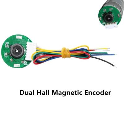 China 545 555 DC Motor Accessories 13CPR Dual Hall Effect Motor Encoder for sale