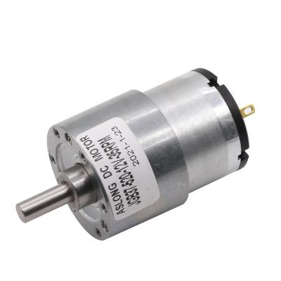 China JGB37 520 Brushed DC Geared Motor 6V 12V 24V 960RPM For Electric Bicycle for sale