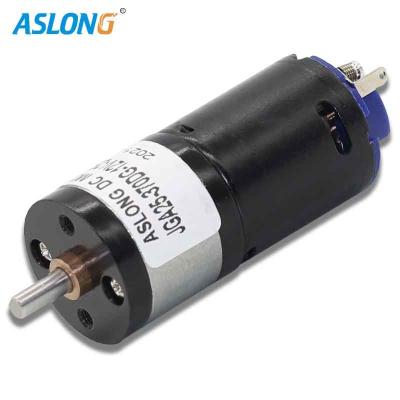 China Strong Magnetic 6V 12V 20000rpm 370 DC Motor With Dia25mm Double Link Gearbox Reducer for sale