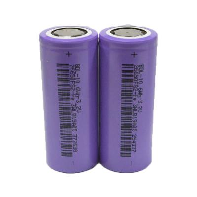 China 3300mAh 3.2V 10.6Wh Lithium Lifepo4 Batteries Rechargeable 26650 Cell for sale
