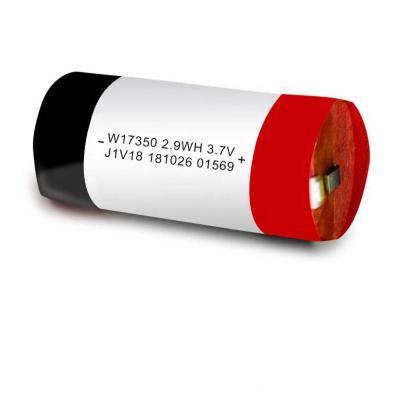 China 500 batería del cigarrillo de la célula de batería del polímero de litio de los ciclos 17350 2.9Wh en venta