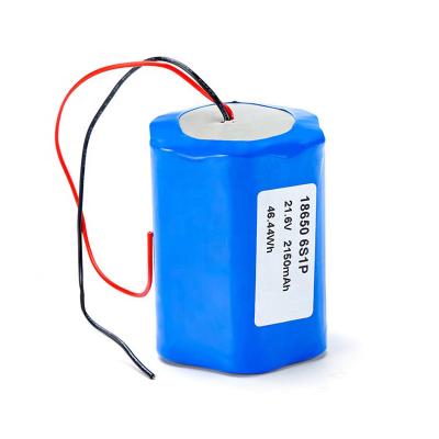 China litio Ion Battery Pack Rechargeable de 21.6V 4.4Ah 18650 6S1P 46.4Wh en venta