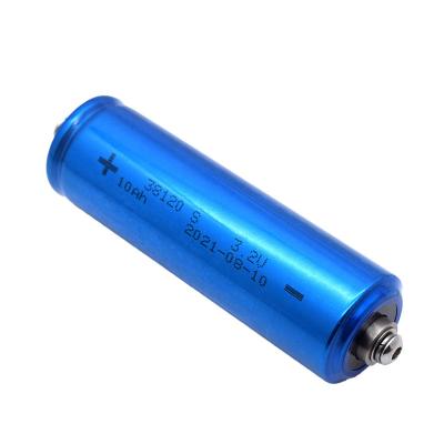 China 38120 10Ah Cylindrical LiFePO4 Battery Cells Constant Current 0.5C for sale
