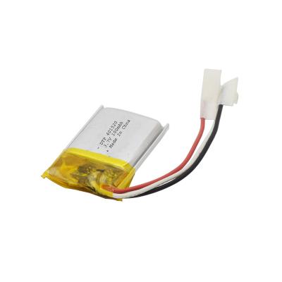 China 3.7v 401520 100mAh Lithium Ion Polymer Battery Pack No Memory Effect for sale