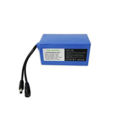China 12.8V 10Ah Deep Cycle Battery Pack Rechargeable Built In 10A BMS for sale