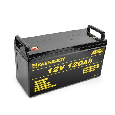 China 7000 Cycles 12V 120Ah LiFePO4 Battery Pack Low Self Discharge Rate for sale