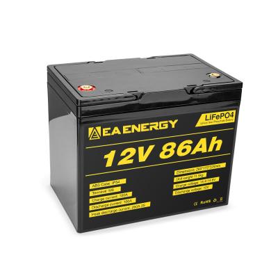 China 12V 85Ah Deep Cycle LiFePO4 Battery 1088Wh Lithium Iron Phosphate for sale