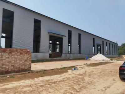 China Prefab Building Hot Dip Galvanized Steel Structure Workshop For Industrial Use à venda