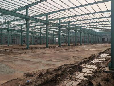 中国 C/Z Section Steel Purlin Prefab Warehouse Solid H Shape Steel Beam Structure 販売のため