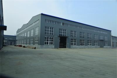 China LANGE Recyclable Steel Structure Workshop Industrial Steel Frame Buildings for sale