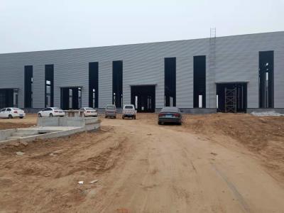 China ISO9001 Steel Frame Workshop Height 200-1200mm Prefabricated Workshop Buildings for sale