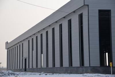China Logistics Park Customized Steel Structure Q235B Prefabricated Metal Warehouse for sale