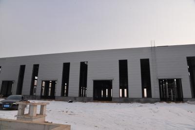China Q355B Large Span Steel Structure Warehouse Building Construction Easy Assemble for sale