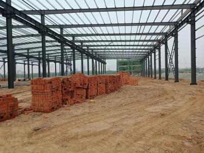 China Customize Structural Prefab Metal Steel Construction For Industrial Building en venta