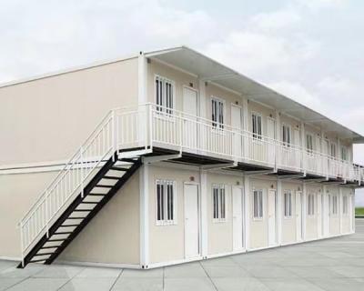 China 0.476mm THC Steel Sheet Flat Pack Container House Easy Install Modern Prefab Homes for sale