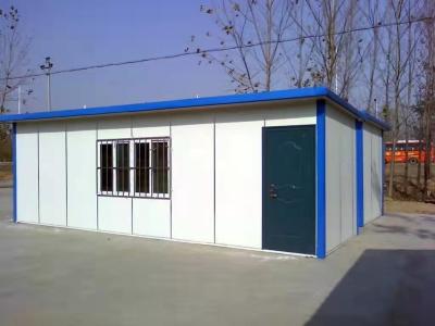 China Fully Assembled 18M2 Ready Made Container House 40Ft Staff Container Dormitory for sale