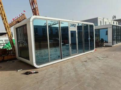 China THC Steel Sheet Foldable Container House Movable Prefabricated Garden Tiny House for sale