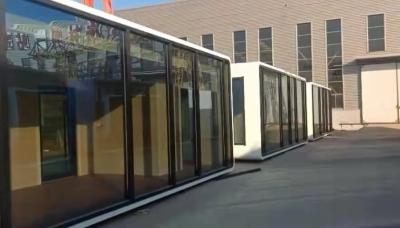 China Sandwich Panel 20FT Prefab Modular Office Prefabricated Shipping Container Homes for sale