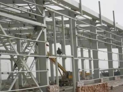 China Electric Galvanization Prefabricated Steel Frame House 3 Bedrooms for sale