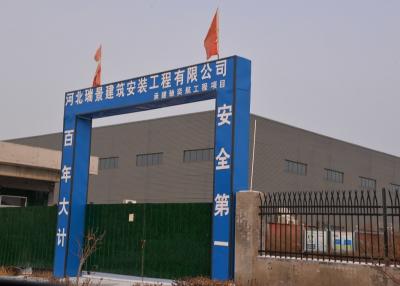 China Q235 Bolted Galvanized Carbon Steel Structure Warehouse Construction for sale