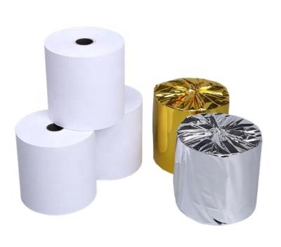 China Uncoated Thermal Paper Rolls for Fast and Durable Receipt Printing in Supermarkets for sale