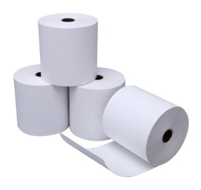 China Printing 1-8 Colors Thermal Paper Rolls 80X70 for Cash Register Machine Coating Uncoated for sale