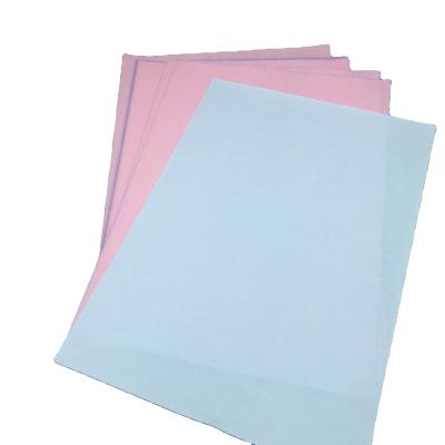 China Coated 100% Original Wood Pulp Carbonless/ NCR Paper for Printing Blue and Black Image for sale
