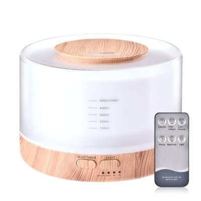 China Quiet 500ml Aroma Diffuser Air Ultrasonic Humidifier 12W Taddler for sale