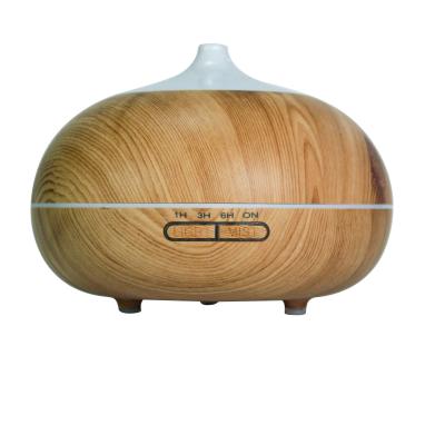 China 300ml Ultrasonic Aroma Diffuser Humidifier Super Quiet 12W Colorful Light For Bedsides for sale