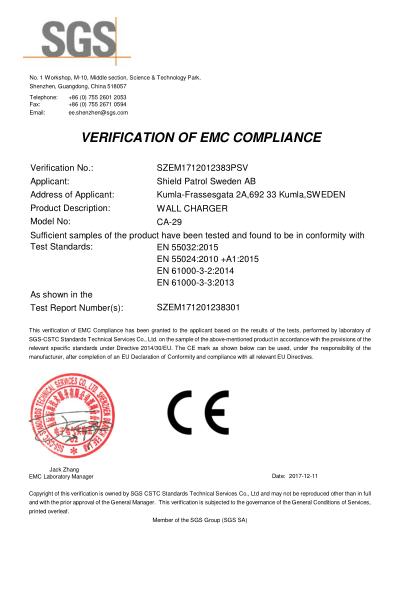 CE - Shenzhen Neosail Technology Co., Ltd.