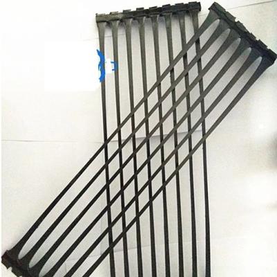 China HDPE Uniaxial Geogrid For Retaining Wall and Slope reinforcement from 60KN/M to 300KN/M for sale