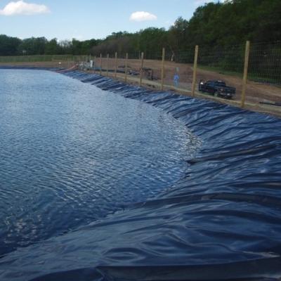 China Textured Hdpe Geomembrane 1.0-2.5mm thick Sheet for Landfill or Pond Liner or Fish pond or Aquafarm for sale