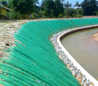 China Colchón de geotextil compuesto para arena u hormigón relleno para protección de lecho marino en venta