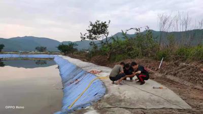 China Geomembrane Backing Cement Sand Concrete Erosion Mat For Slope Protection for sale