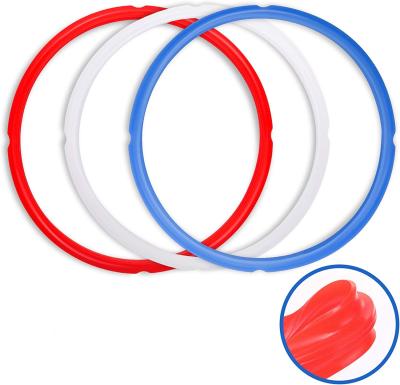 China Selos livres do anel do quadrilátero de Ring For Pressure Cooker 6Qt do selo da borracha de silicone de BPA à venda