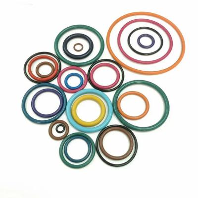 China Silicone Rubber Seal Ring Low Friction O Rings Multi Color Customized Sealing Rings for sale