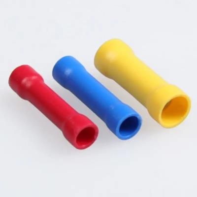 China Custom Silicone Rubber Parts Insulated Direct Butt Connector For Electrical Crimp Terminal Wires for sale