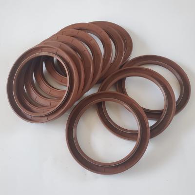 China Oil Resistant Custom Silicone Rubber Parts , Double Lip TC Shaft Oil Seal for sale