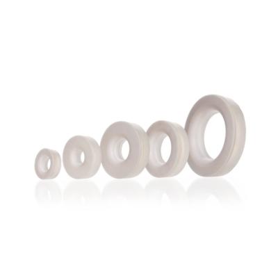 China Custom Silicone Rubber Parts Silicone Sealing Rings With PTFE Washer for original equipment manufacturer for sale