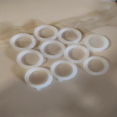 China Tempered Resistant VMQ Silicone Gaskets O Rings Physiologically Harmless for sale