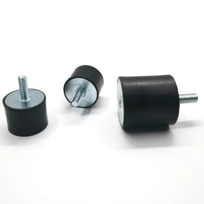 China Antichoque de goma industrial roscada antideslizante de choque del amortiguador de las piezas de encargo de goma de la goma de silicona en venta
