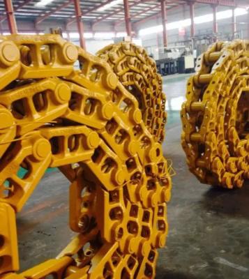 China 40SiMnTi PC100-5 Undercarriage Track Link For Excavator Yellow for sale