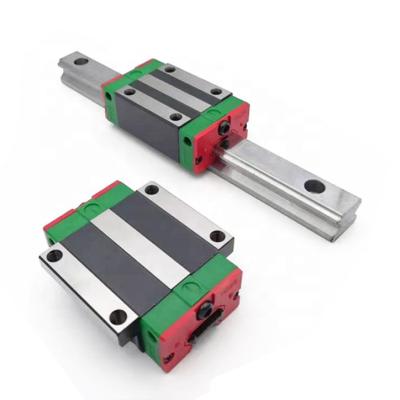 China Nylon Cage Linear Motion Guide HGR20 Flange Block Linear Bearing Guide for sale