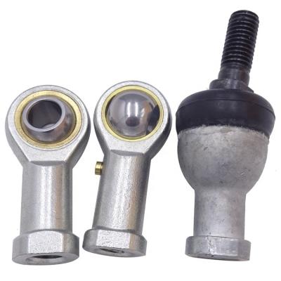 China M10*1.5 Automotive Straight Tie Rod Single Rod Ball Joint Bearing SQZ10-RS for sale