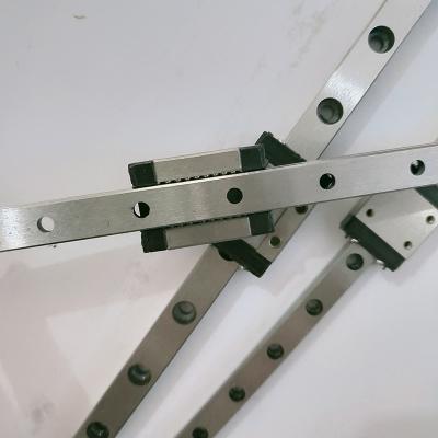China Cnc Parts Mgn7 Mgn9 Linear Guideway 100mm To 2000mm Miniature Mini Linear Guide Carriage en venta